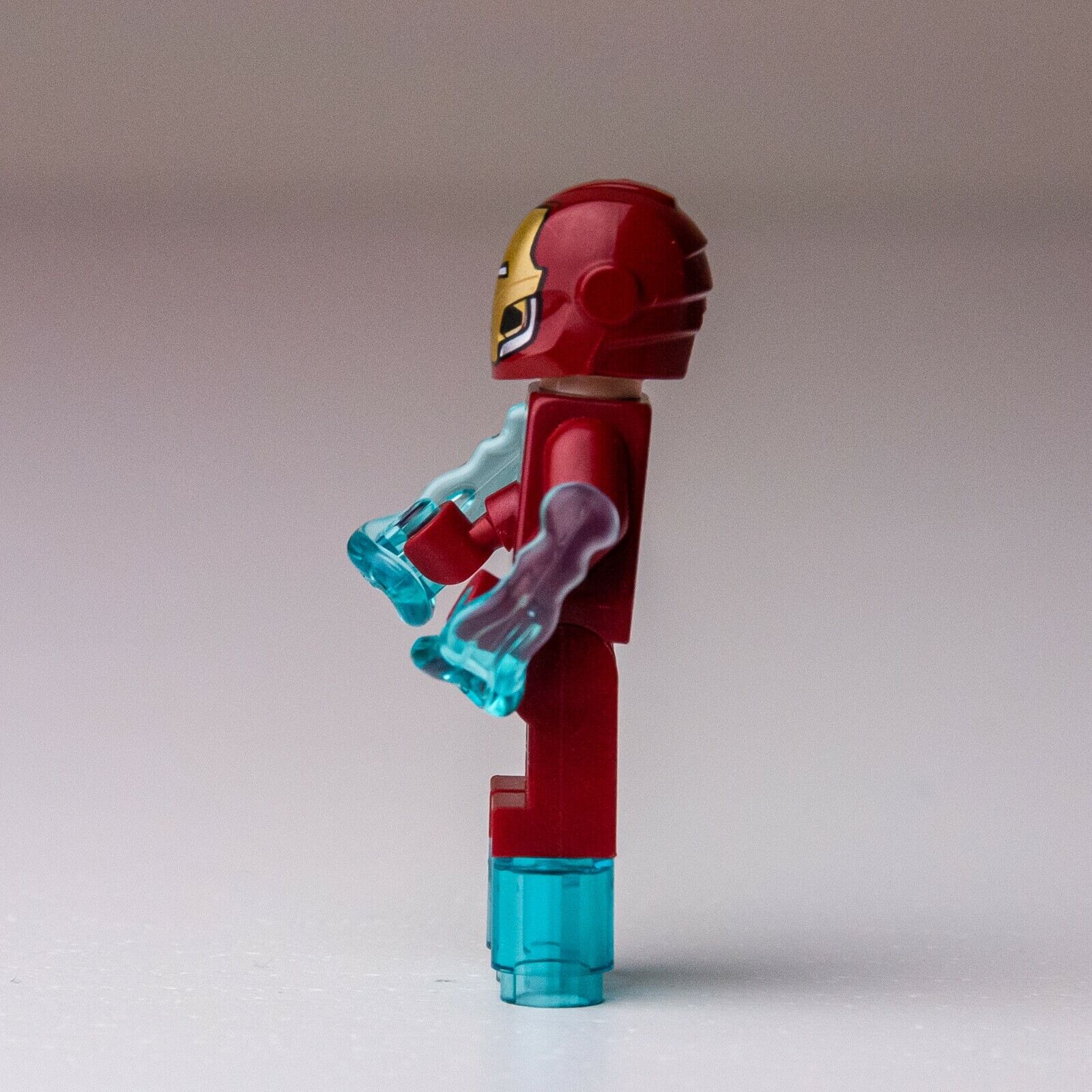 LEGO Iron Man w/ Silver Hexagon -  Super Heroes: Avengers -  (sh649) Minifigure - StudBee
